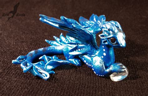 Sapphire Dragon By Alviaalcedo On Deviantart