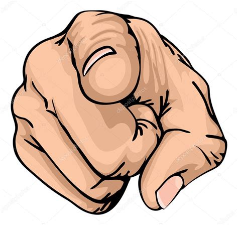 Pointing The Finger Stock Vector Image By ©krisdog 6578401