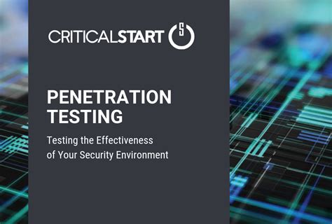 Penetration Testing Services Criticalstart