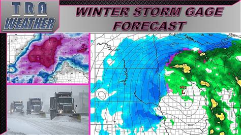 Winter Update Winter Storm Gage Forecast Youtube