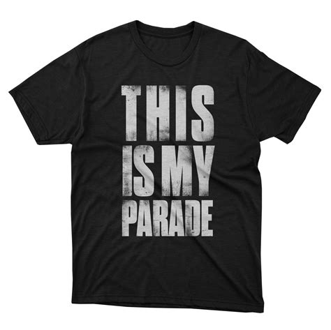 This Is My Parade Black T Shirt The Kris Barras Band Uk