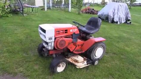 Roper Rt16 Garden Tractor W Hydraulics Youtube