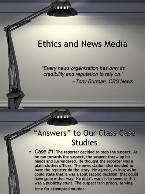 Ethics And Journalismppt Journalism News