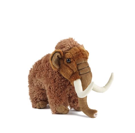 Large Woolly Mammoth Soft Toy Living Nature Premium Plush