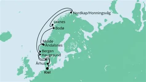 Aida Nordkap Kreuzfahrt Routen And Angebote 20232024