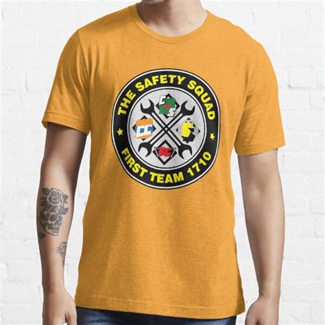 First Team 1710 Safety Squad Logo T Shirt By Breitideasinc Redbubble