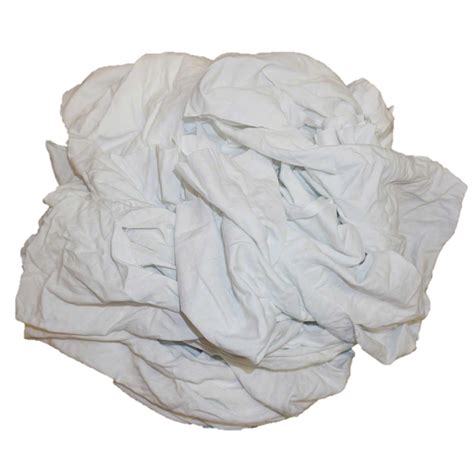 White Cotton Rag 50 Lb Acorn Distributors