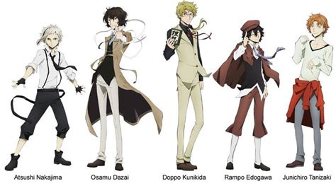 Who Is The Main Character In Bungou Stray Dogs - BUNGOU STRAY DOG, Main characters 1, Detective Agency | Bungo stray