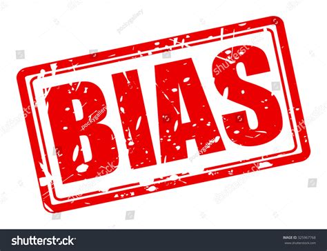 Bias Red Stamp Text On White Stock Vector 325967768 Shutterstock