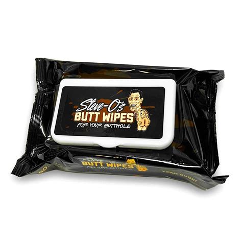 Steve Os Butt Wipes For Your Butthole Plant Based