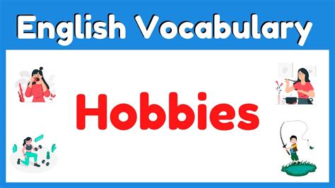 Hobbies English Vocabulary Game With Pictures Youtube