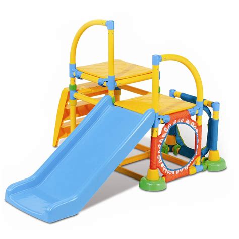Grow N Up Toddler Climb N Slide Plastic Jungle Gym