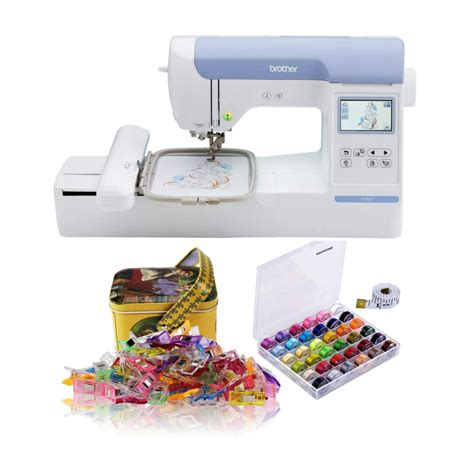 Buy Brother Pe800 Embroidery Machine With Sewing Clips 100 Pack Bundle