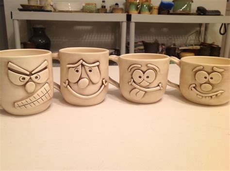 Pin By Karen Thurmer On Cerâmica Caneca Clay Mugs Clay Pottery Pottery