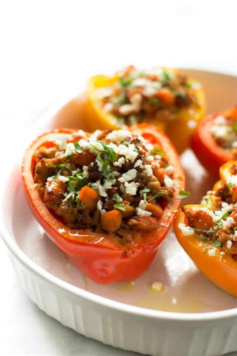 When it's used correctly, it's great—but, in the wrong hands and in the wrong recipe. Ground turkey sweet potato stuffed peppers (With images) | Stuffed peppers, Recipes, Entree recipes