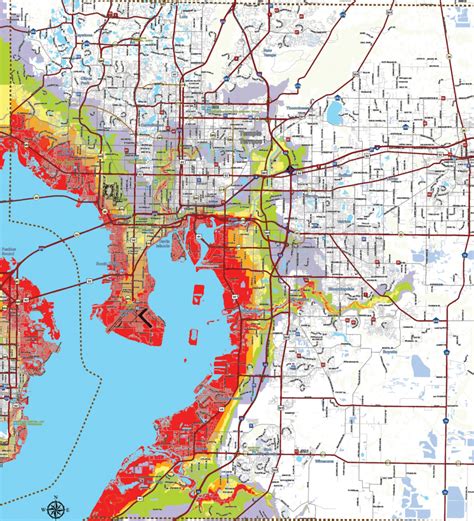Flood Zone Map Hillsborough County Florida Printable Maps Gambaran