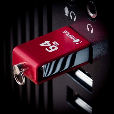 64gb Usb Red Stick Otg To Micro Usb 2 In 1 Flash Drive