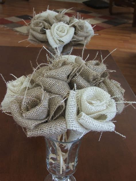 We did not find results for: Burlap flowers with stems rustic wedding decor by ...