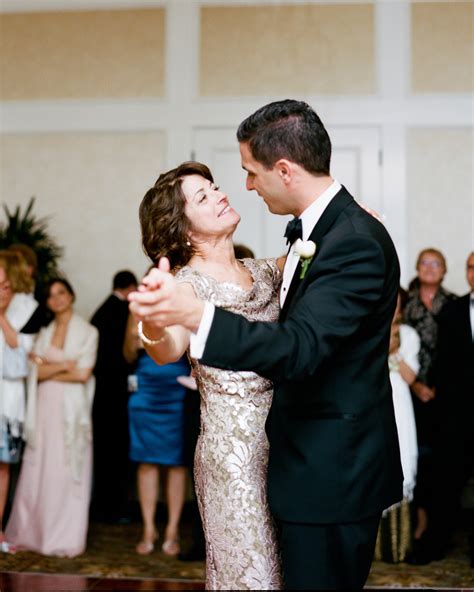 The Sweetest Mother Son Dance Photos From Real Weddings Martha Stewart Weddings