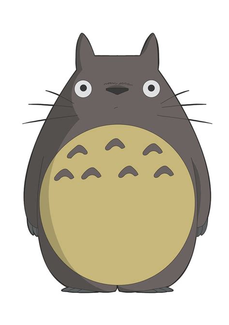 Imagenes De Totoro Kawaii Para Colorear Páginas Imprimibles