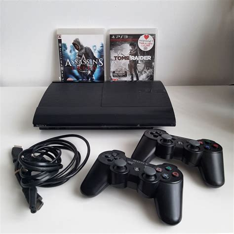 Konsola PS3 Super slim 500gb 2 pady Wrocław Krzyki OLX pl