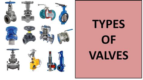 Types Of Valves And Fittings