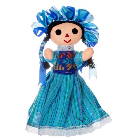 María Traditional Mexican Lelé Doll Lolo Mexican Mercadito