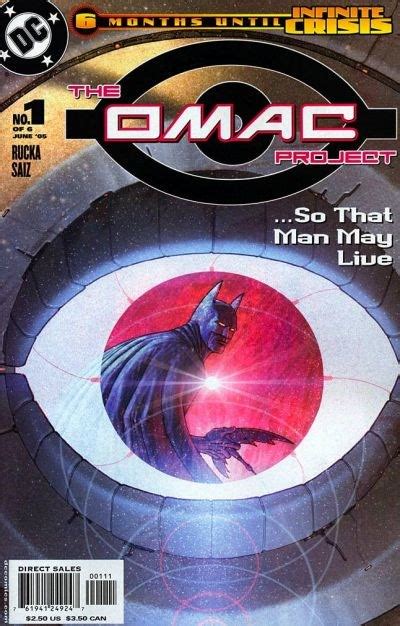 The Omac Project 1 First Printing The Omac Project 2005 Series