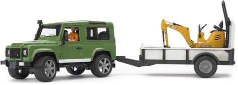 Buy Bruder Landrover Defender And Jcb Excavator At Mighty Ape Australia