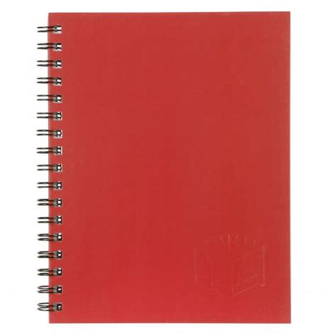 Notebook Spirax 511 A5 Hardcover Red 200 Page Skout