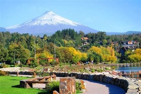 Pucón é Uma Das Cidades Mais Lindas Do Sul Do Chile
