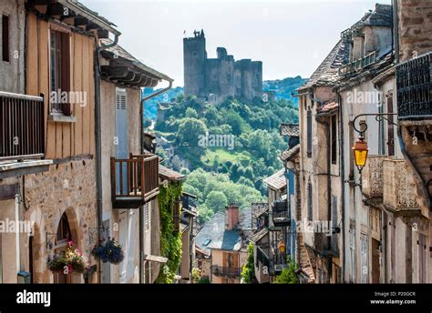 France Aveyron Najac Village And Feudal Castle Labelled Most