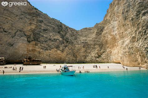 Zakynthos Navagio Shipwreck Beach Photos Map Greeka