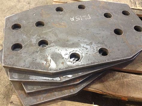 Structural Base Plates Portfolio Custom Metal Fabrication