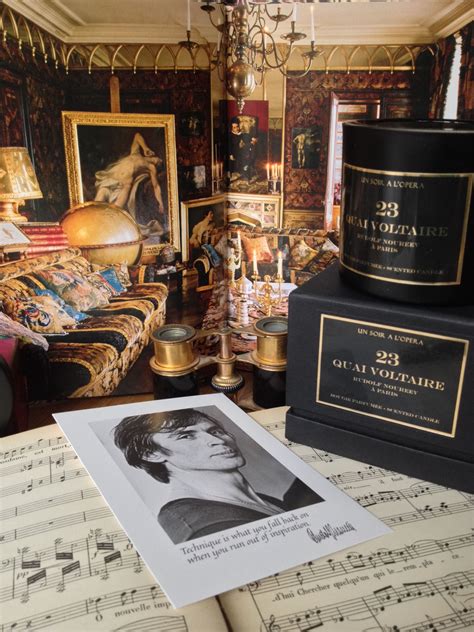 rudolf nureyev s apartement in paris inspired us this luxury home scented candle named after