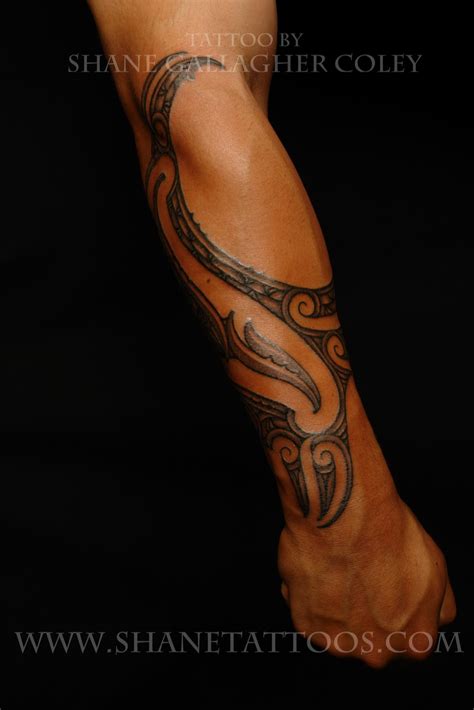 { 4 } forearm maori tattoo. Maori Tattoo Gallery: Maori Forearm Tattoo on Anthony