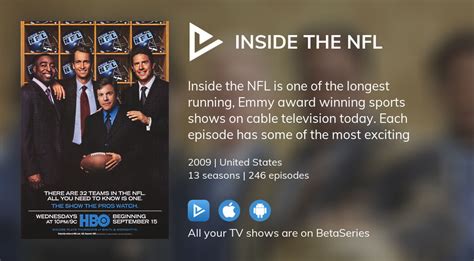 Where To Watch Inside The Nfl Tv Series Streaming Online