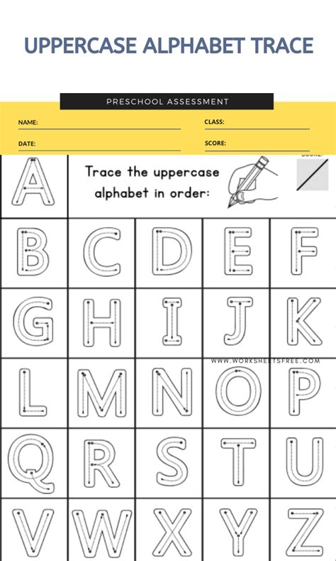 7 Best Free Printable Tracing Alphabet Letters Printableecom Free