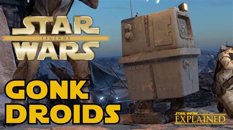 All About Gonk Droids Star Wars Explained Youtube