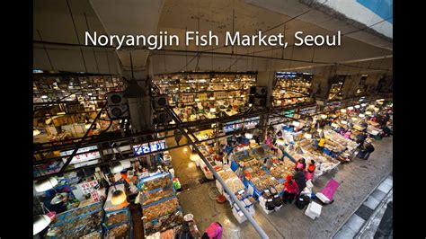 Noryangjin Fish Market Seoul Youtube