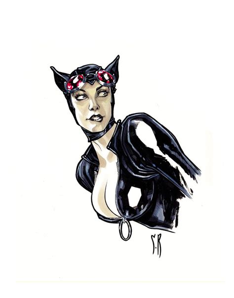 Catwoman Bust By Stephaneroux On Deviantart Catwoman Comic Catwoman Comic Art