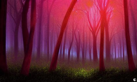 Purple Forest By Milaabbott On Deviantart