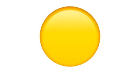 🟡 Yellow Circle Emoji — Meanings Usage And Copy