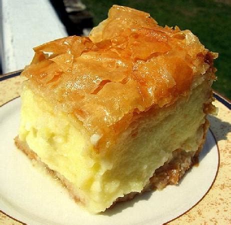 This yummy filo dough recipe called with different names in all. Dessert Galaktoboureko - Custard wrapped with Phyllo Dough and Honey - Picture of GreekElicious ...