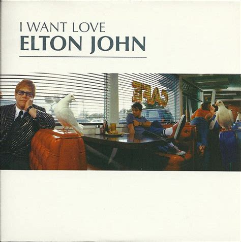 elton john i want love 2001 card sleeve cd discogs