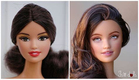 Lola Custom Barbie Doll Repaint Tutorial Doll Repaint