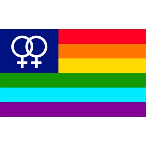 Lesbian Pride Double Venus Canton Rainbow Flag Download Logo Icon Png Svg