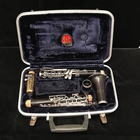 Conn Vintage Model 17 Wood Clarinet With Case Fully Serviced Reverb