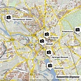 StepMap - Sehenswürdigkeiten in Hannover - Landkarte für Deutschland