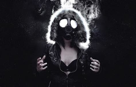 Gas Mask Girl Wallpapers Wallpaper Cave